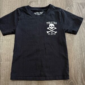 Pirates of St. Kitts Black Kids T-Shirt